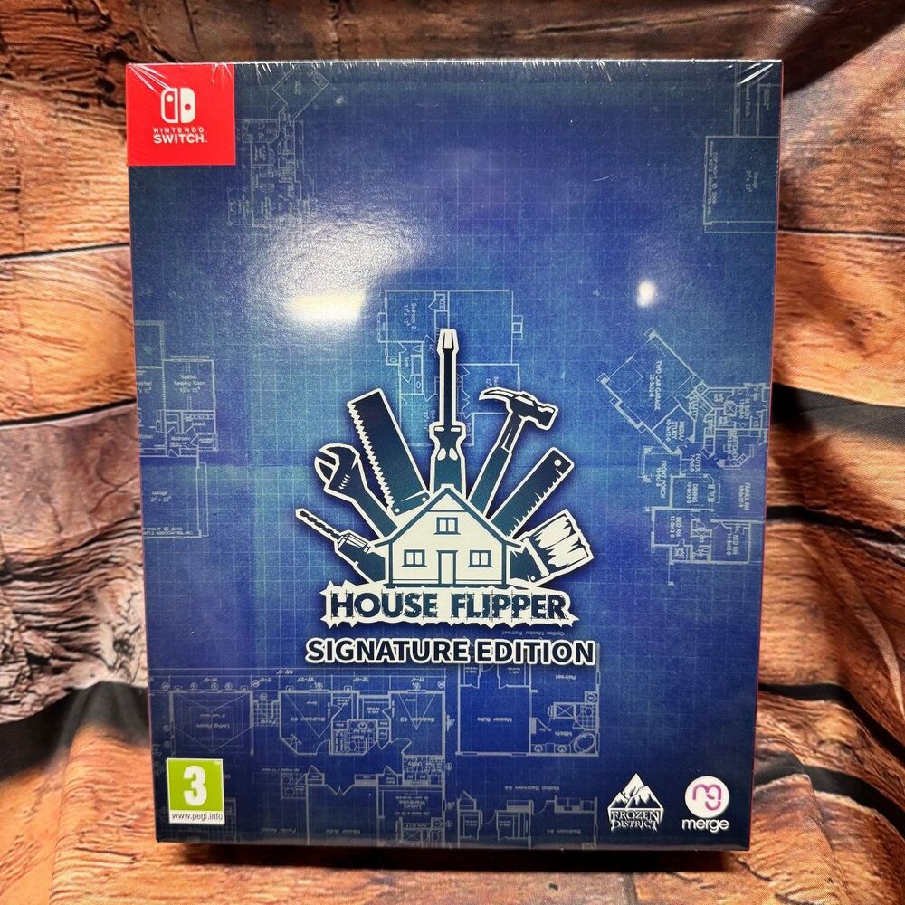 House Flipper Signature Edition Nintendo Switch Game New Factory Sealed Box PAL